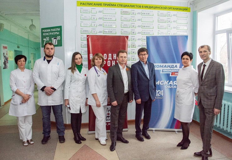 Команда Президента в Таврической ЦРБ Команда Президента в Таврической ЦРБ.